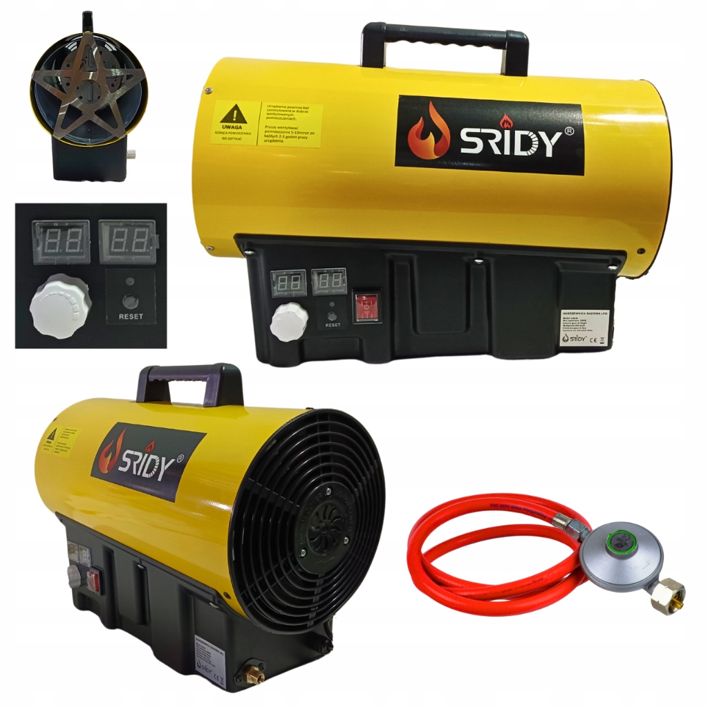 Plynový ohrievač ALLBE 30 kW